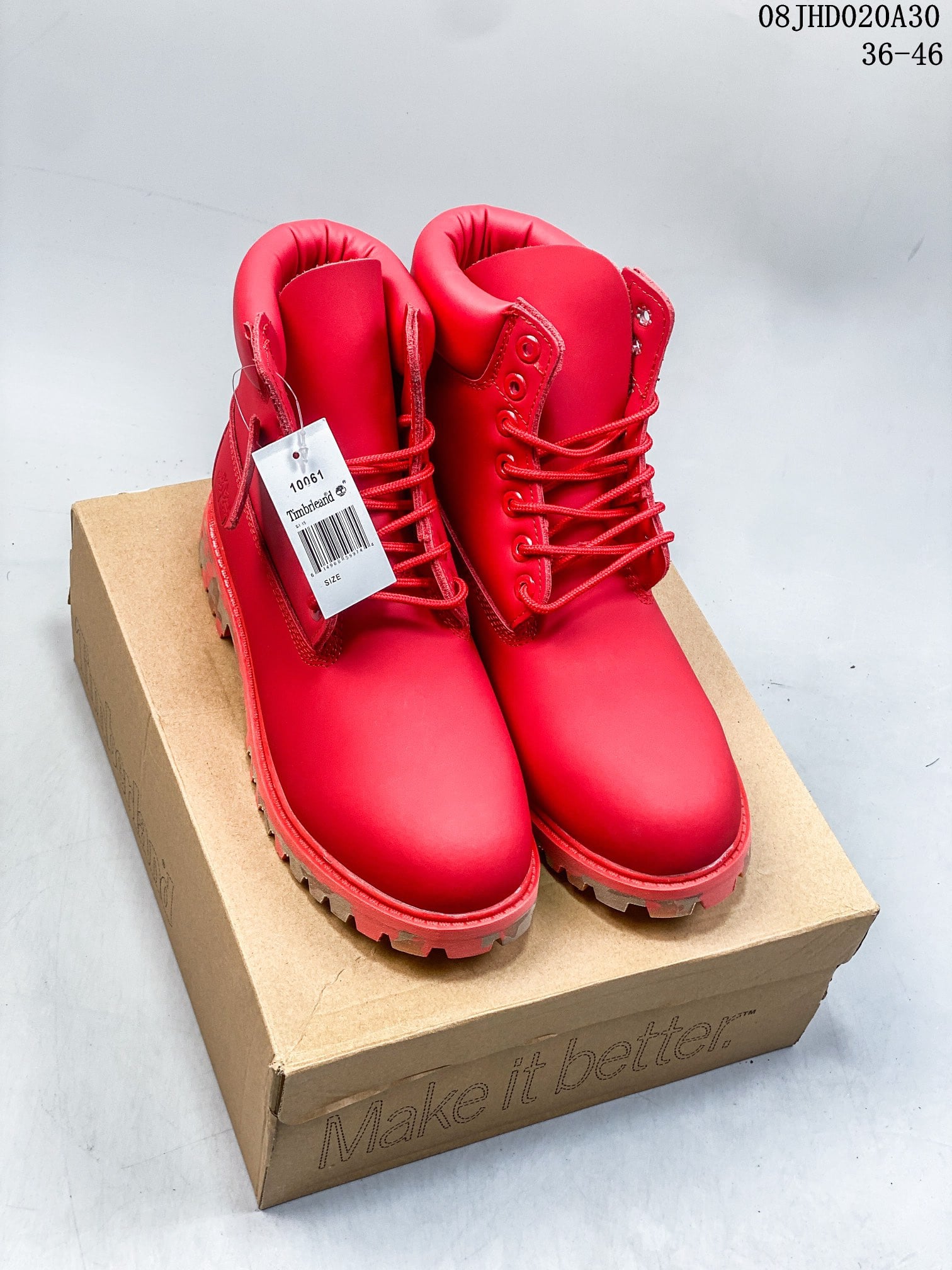 Timberland boots Martin boots retro outdoor shoes couple high-top men's shoes snow boots comfortable hiking shoes size 36-45