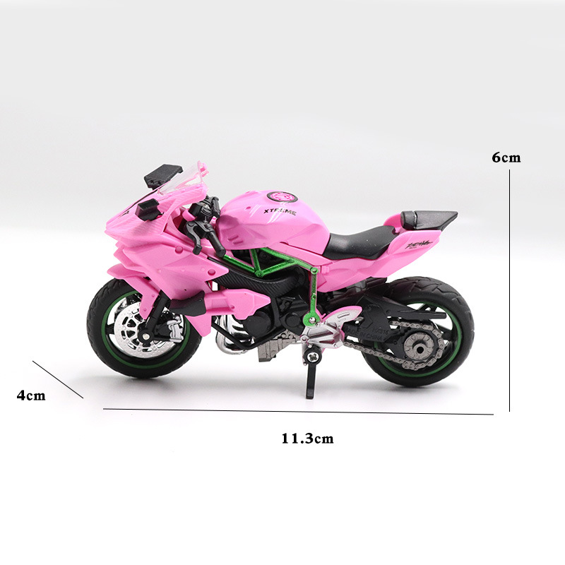 1:18 Children Collection Gift Simulation Motorcycle Model Toy cake decoration Off-road Vehicle kids toys Christmas birthday gift