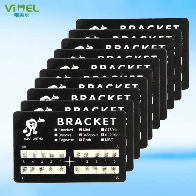 1Pack 20Pcs MBT 022 Orthodontic Brace Bracket 3Hook/345Hooks Standard Mini