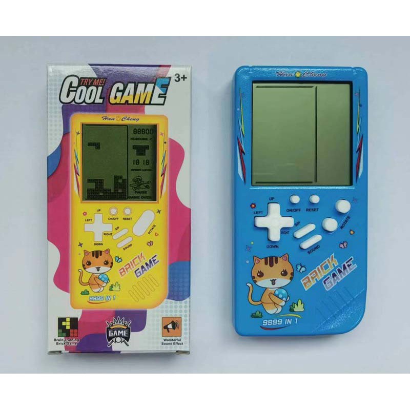Mini Portable Retro Handheld Console Children Classic Pocket Nostalgic Play BRICK Game Machine Educational Toys Puzzle Game