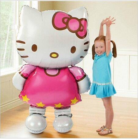 Children's Toys Oversized Hello Kitty Cat Foil Balloons