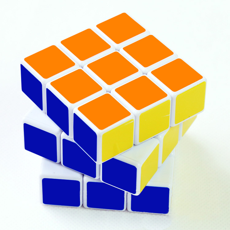 Cubing Classroom Meilong 3/3C 3x3 Magic Stickerless 3 Layers Speed Cube Professional Puzzle Toys For Children
