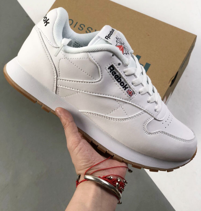 Reebok REEBOK CLASSIC LEATHER Comfortable and versatile non-slip low-top sports running shoes