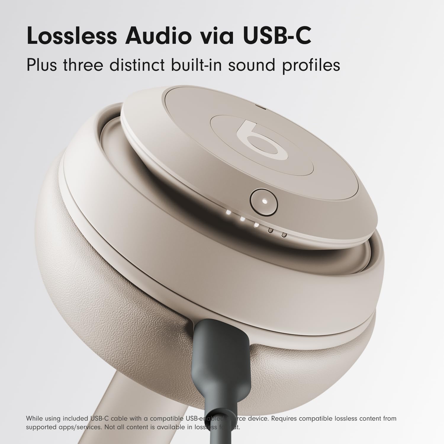 Beats Studio Pro Premium Wireless Over-Ear Headphones- Up to 40-Hour Battery Life, Active Noise Cancelling, Great for Travel & Commuting, USB-C Lossle