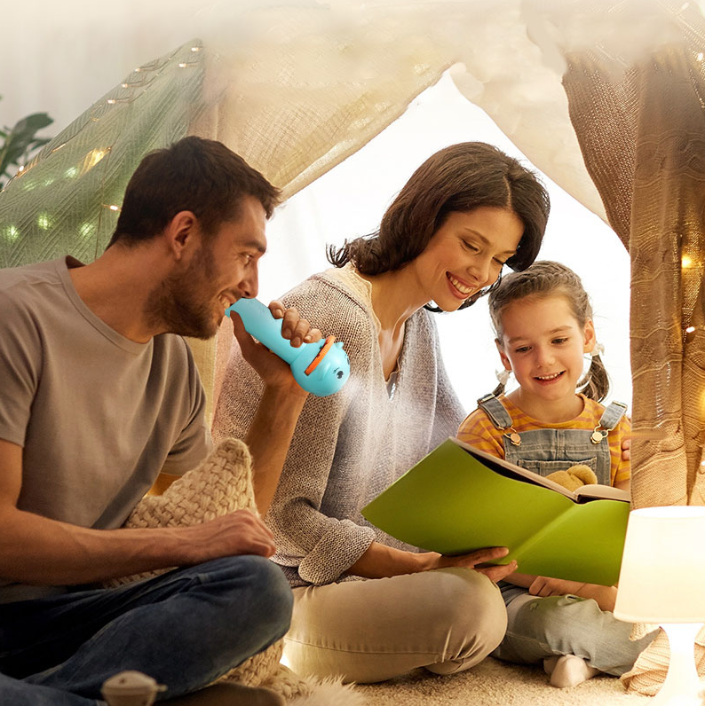 Baby Sleeping Storybook Flashlight Projector Flashlight Toys Early Education Toys Children's Gifts Lighting Toys