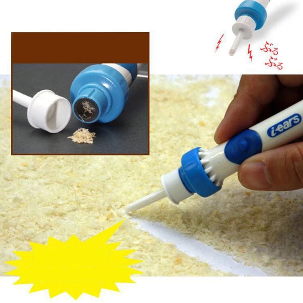 Ear Wax Removal Kit Ear Cleaner Portable Automatic Electric Vacuum Ear Wax Ear Wax Remover Ear Wax Cleaning Tool Set