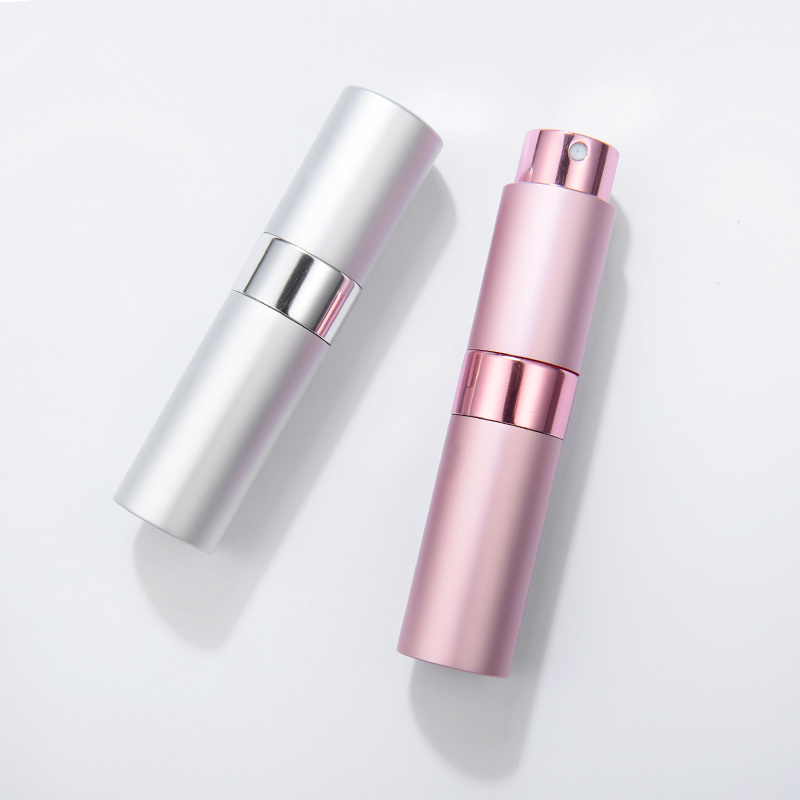 10ml Metal aluminum perfume bottle cosmetic spray bottle portable empty bottle travel sub-bottle &