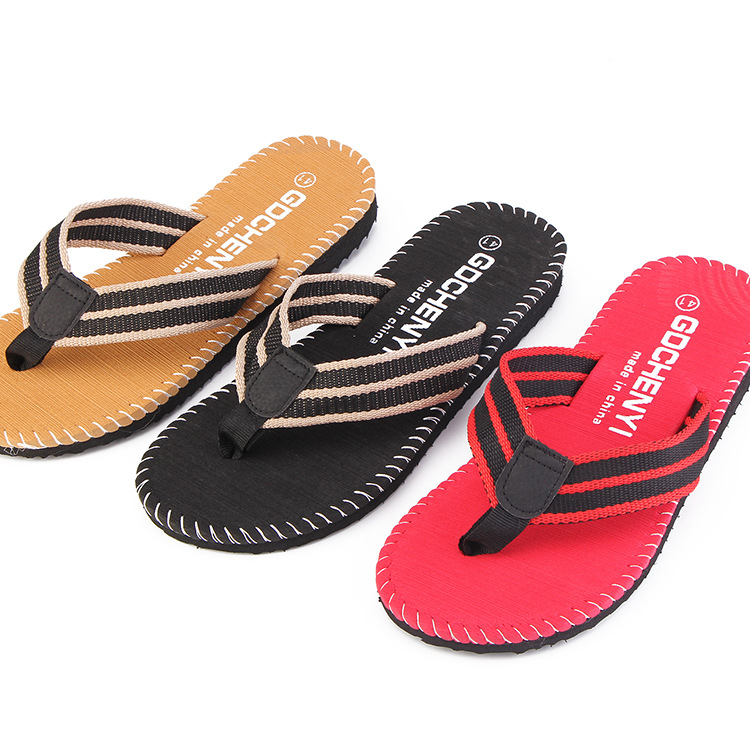 Summer casual and minimalist beach flip flops, Korean version, fashionable and trendy indoor and outdoor flip flops