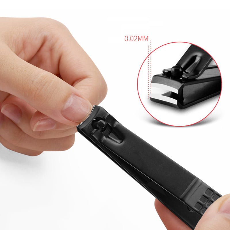 Professional Stainless Steel Nail Clipper Travel Fingernail Cutter Trimmer Machine Toenail Scissors Nippers Plier Pedicure Tool