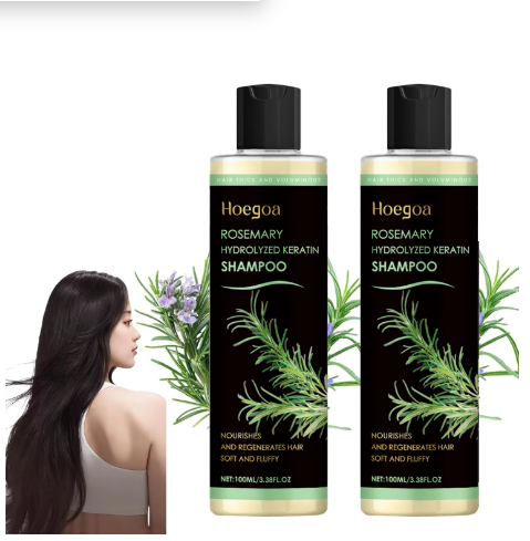 Rosemary Shampoo Soothing Scalp Anti Dandruff Refreshing Fluffy Repair Split Ends Plant Oil Control Nourishment Hair Shampoo