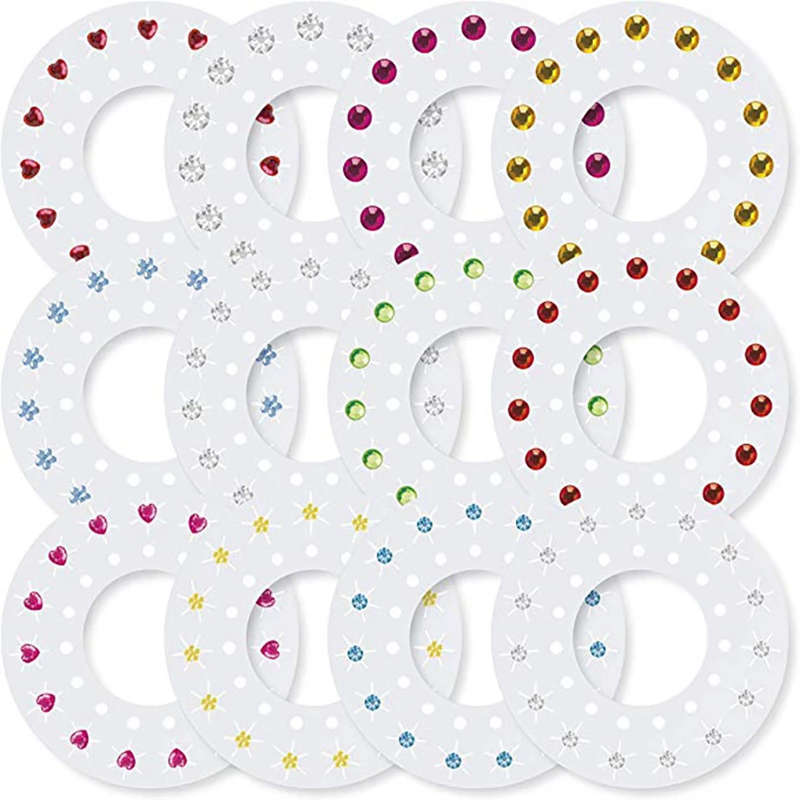 180 Gems Kit Blingers Deluxe Set Blinger Hair Gems Decoration Deluxe Set Glam Collection Comes with Glam Styling Tool