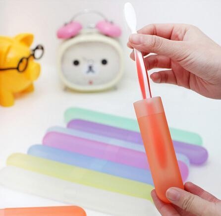 Toothbrushbox excellent Portable Travel Hiking Camping Toothbrush Holder Case Box Tube Cover Protect