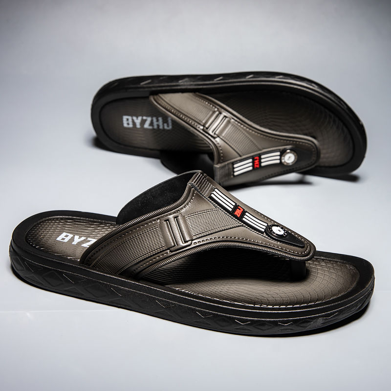 Summer Men Thicksoled Beach Shoes Breathable Cool Non Slip Comfort Sandals