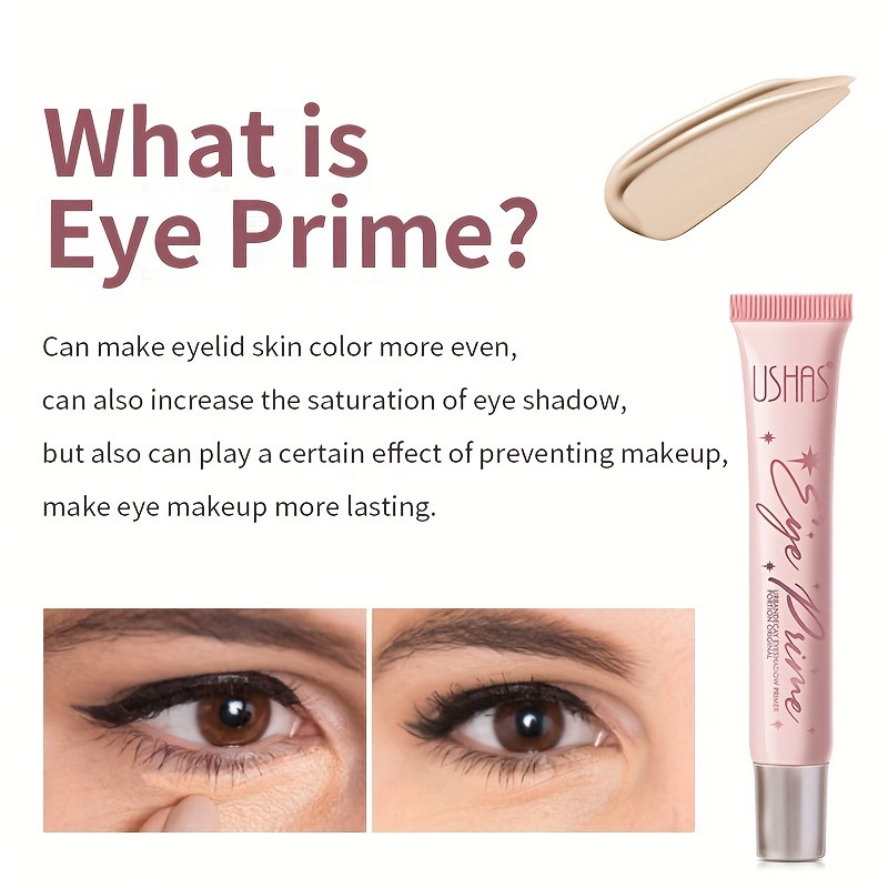 1PC Long Lasting Eye Primer Concealer Cream for Face Makeup Natural High-Gloss Effectiveness Concealing Beauty Essential