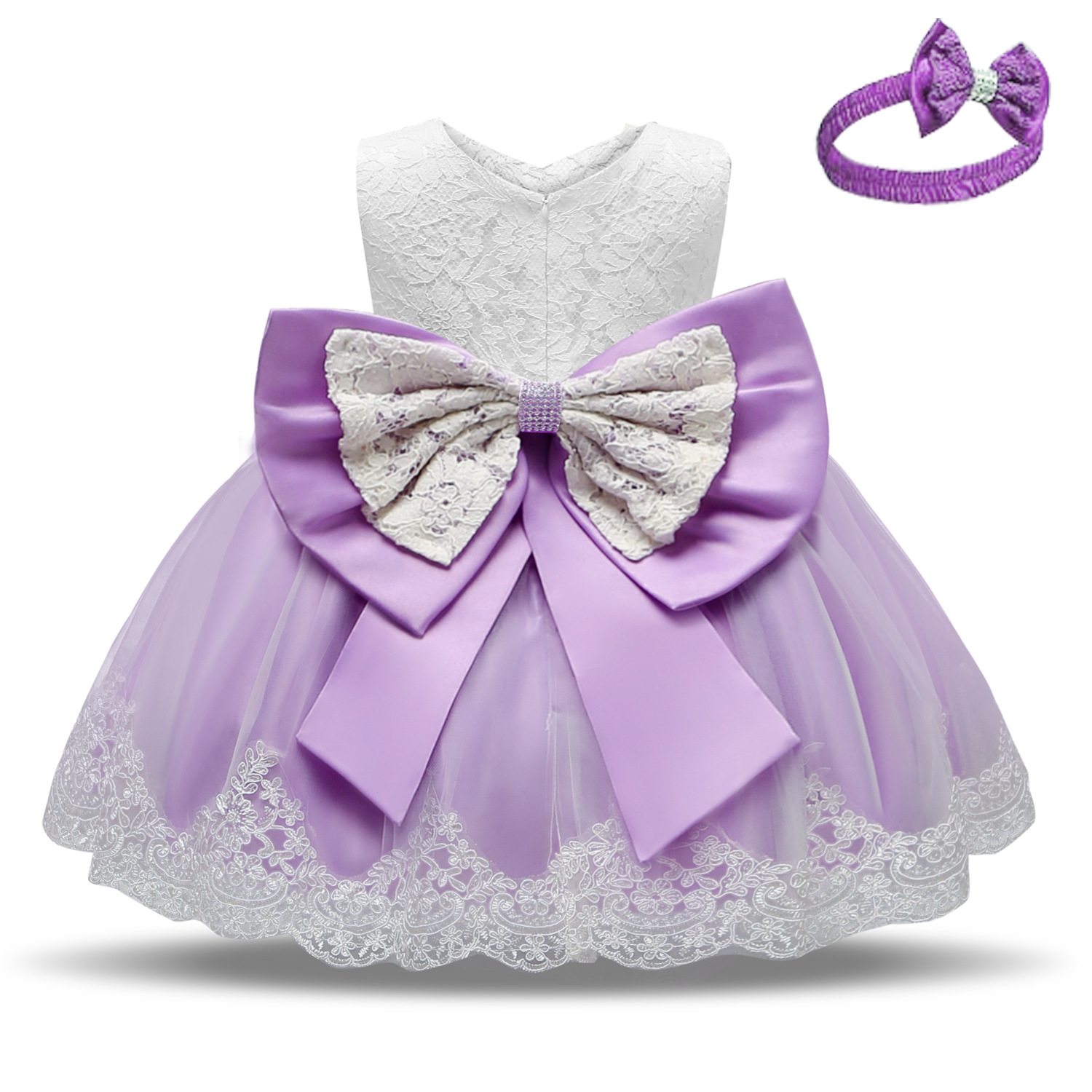 Girls First Birthday Dress for Newborn Baby Toddler Princess Halloween Carnival Dresses Kids Girl Party Prom Gown Clothing Wear