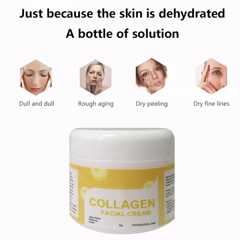 Whitening Face Primer Moisturizing Oil-control Anti Wrinkle Korean Facial Collagen Cream Lifting Face Beauty Cosmetic