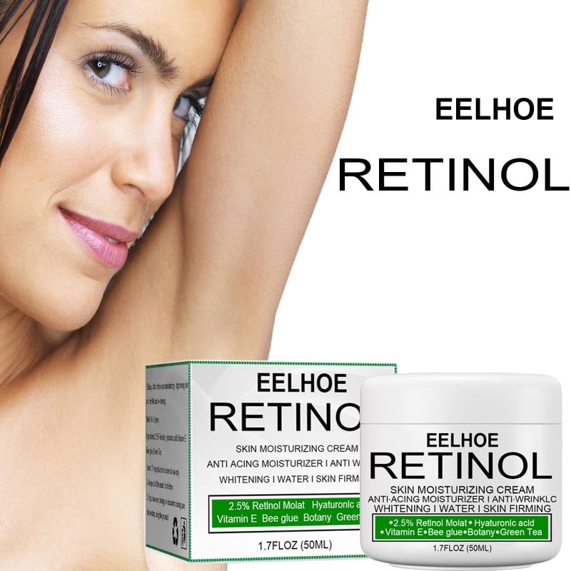 Retinol Body Whitening Cream Underarm Legs Knee Elbows Private Dark Spot Removal Skin Firming Brightening Moisturizing Facial