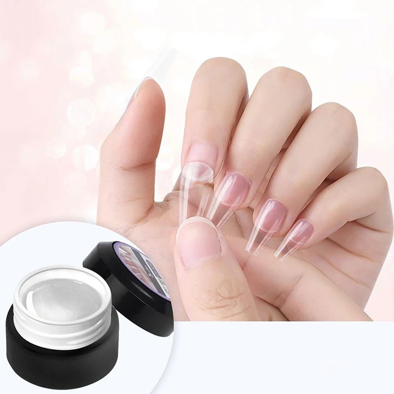Hot Sold Solid Patch Adhesive Wearing Peelable Nail Patch Adhesive Nail Phototherapeutic Gel Artificial Nail gel