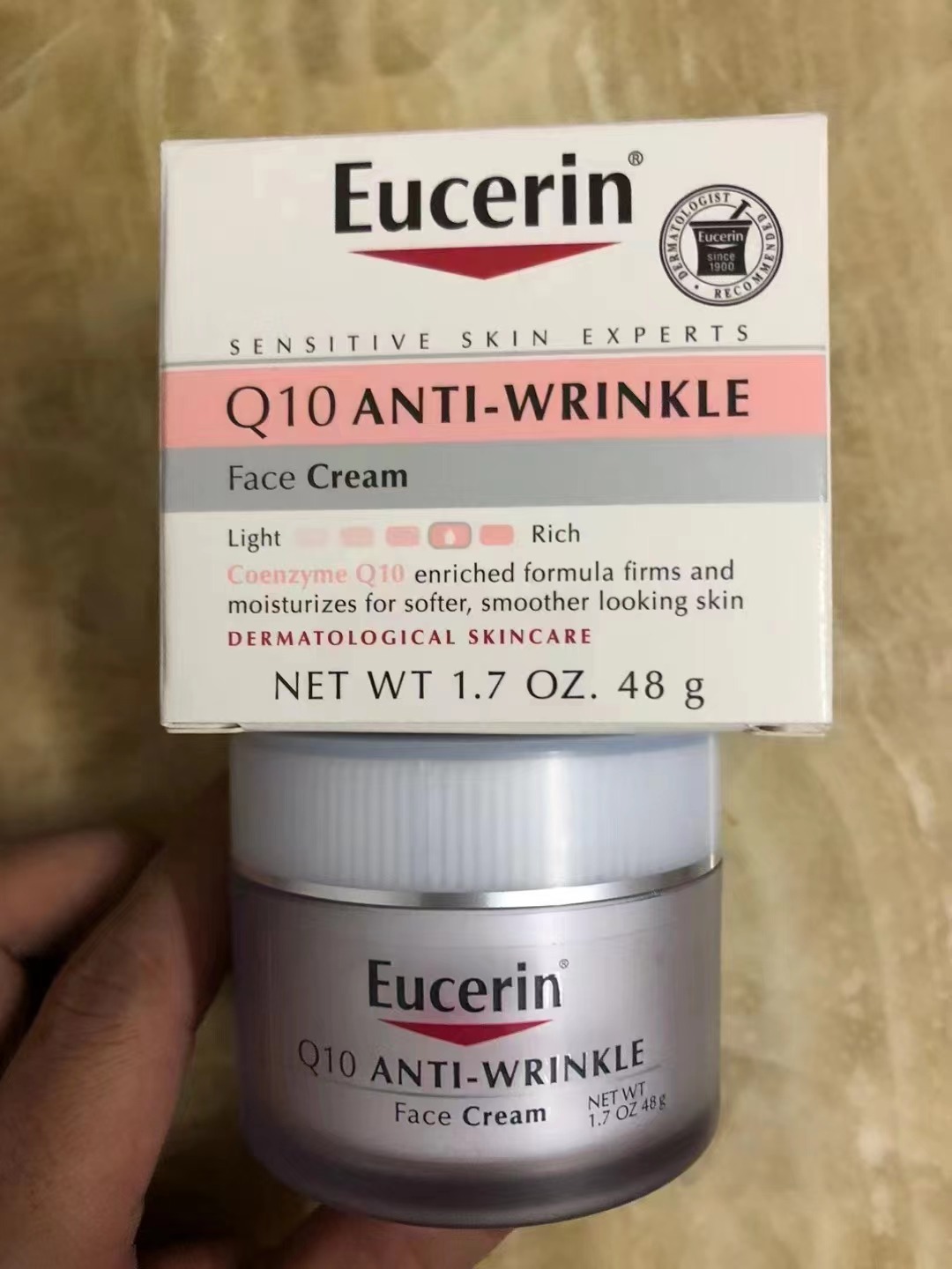 Eucerin Q10 Anti-Wrinkle Face Cream 48g