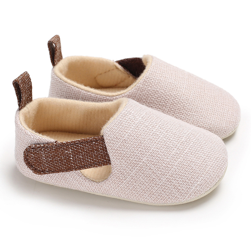 Rattan baby shoes baby shoes toddler shoes silicone soft shoes