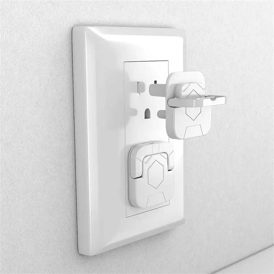10 socket covers/set baby proof socket protector child safety plug cap difficult for children to remove electric shock protector