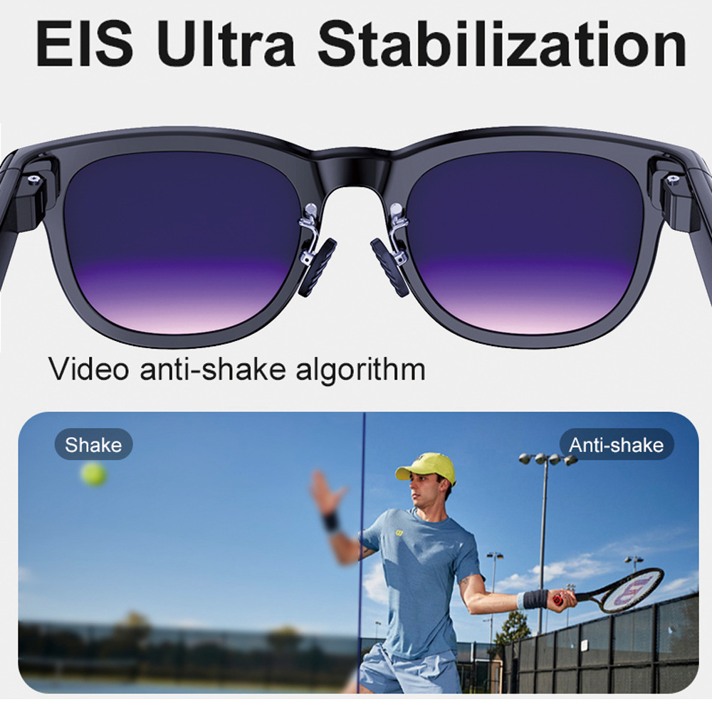 3in1New Smart Glasses AI 8K Camera Bluetooth Call Voice Assistant Music Player Translate Multifunctional Photochromic HD Glasses