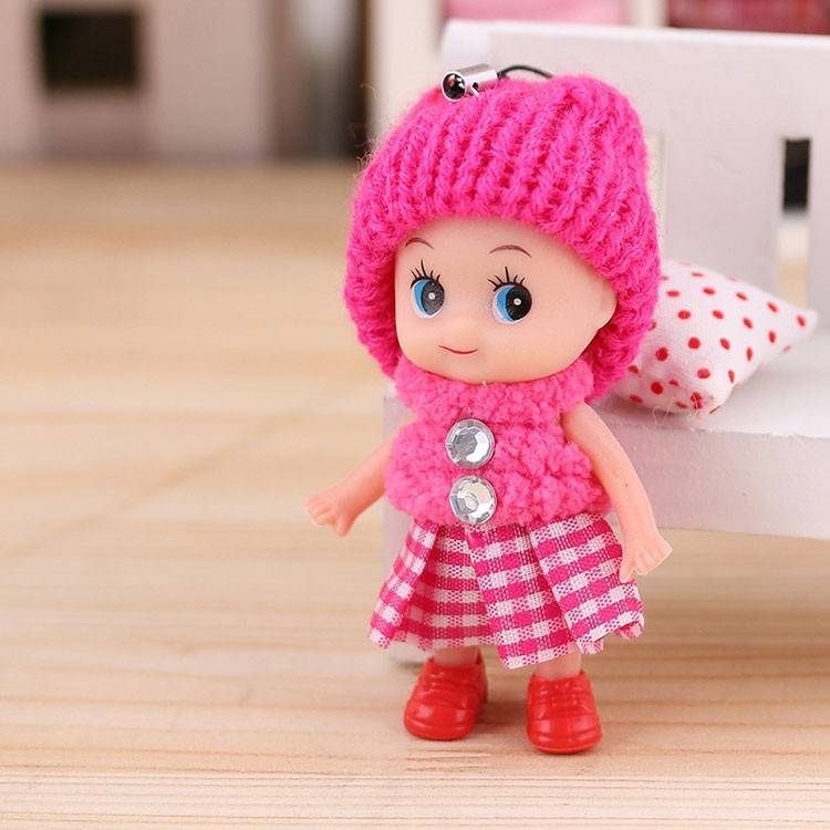 2pcs Kids Toys Soft Interactive Baby Dolls Toy Mini Doll For girls and boys Dolls & Stuffed Toys