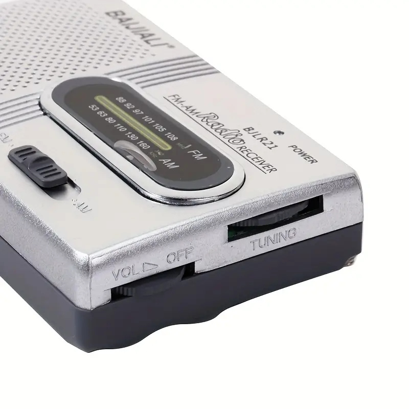 New Portable Elderly Pocket Mini Radio Built-in Speaker Full Band AM/FM Battery Long Standby Strong Signal For Outdoor Sport