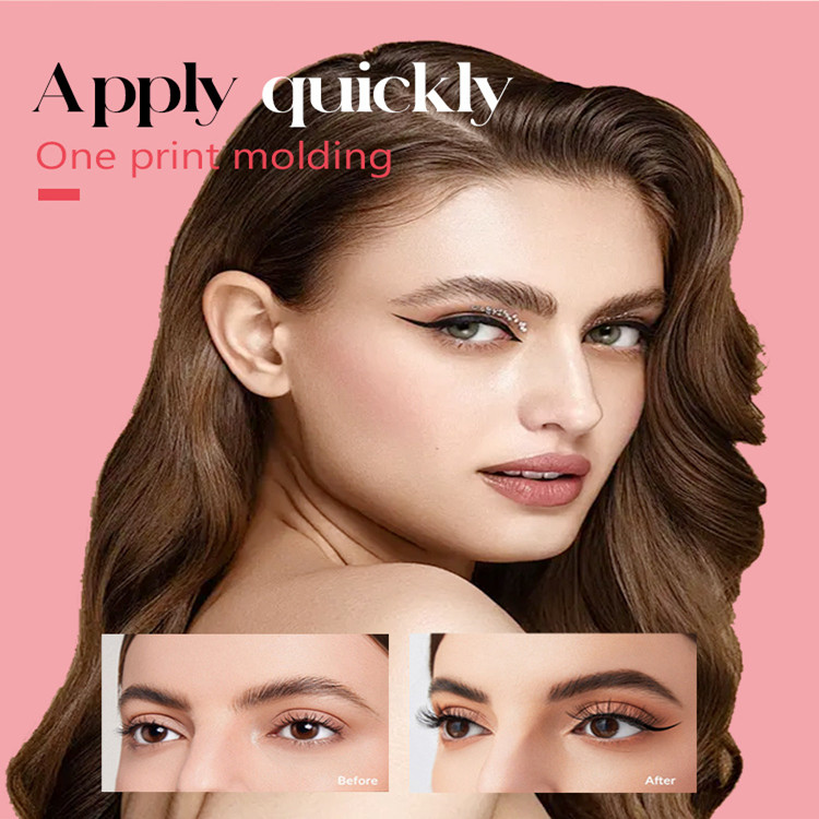 Seal eyeliner durable cosmetics waterproof all-purpose liquid eyeliner eye makeup double head seal eyeliner
