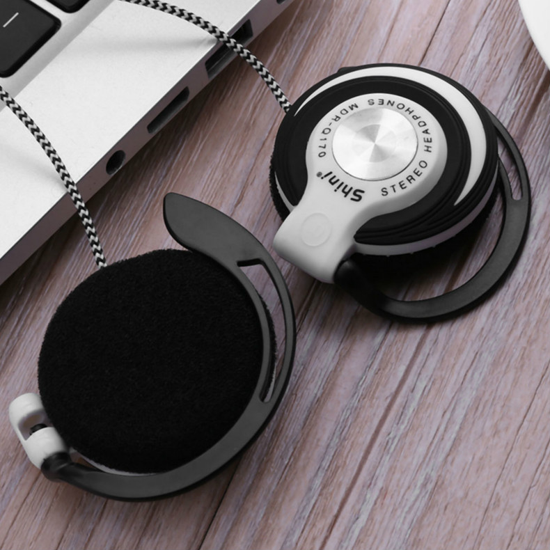 Hanging Ear Headphones Sports Running Universal Bass Mp3mp4 Mobile Phone Computer Phone Music Earplugs