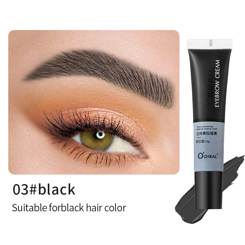 15-minute Semi Permanent Eyebrow Dye Tint Fast Gel Eyelash Kit Eyebrows Tint Dye Makeup Eyebrow Cream