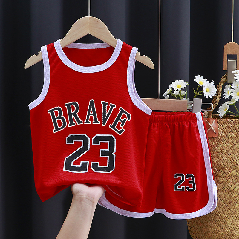 New Summer Child Cotton 2pcs Sets Sports Children Lovely Suit Baby Boys Suit Fashion Children's Clothes Kids