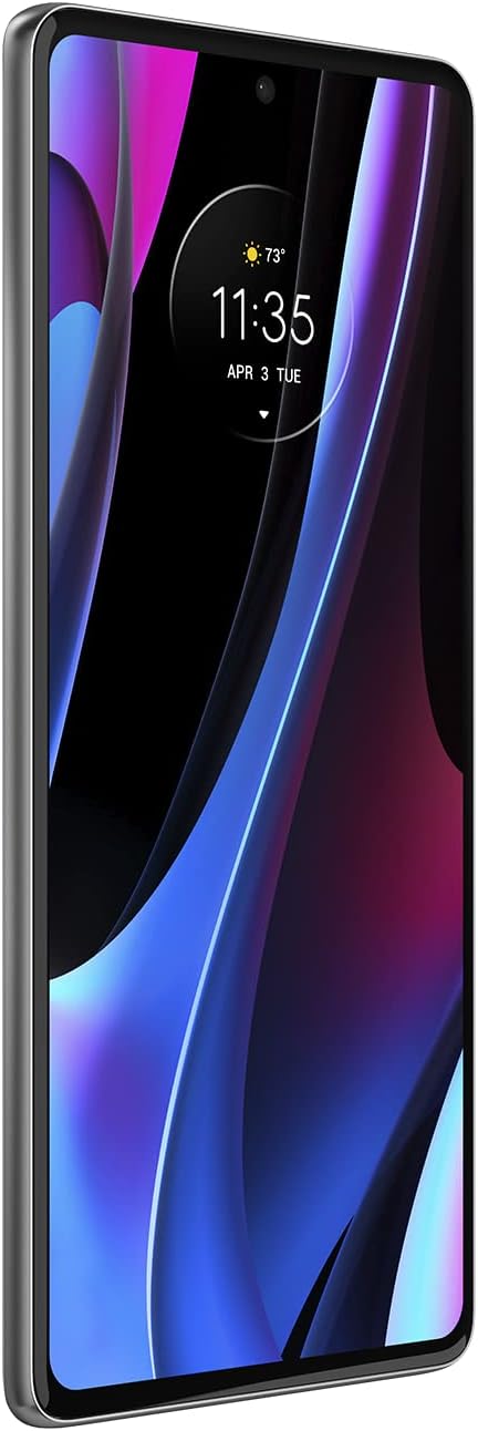 Motorola Edge + || 4800mAh Battery | Unlocked | Made for US 8/512GB | 50MP Camera | Stardust White