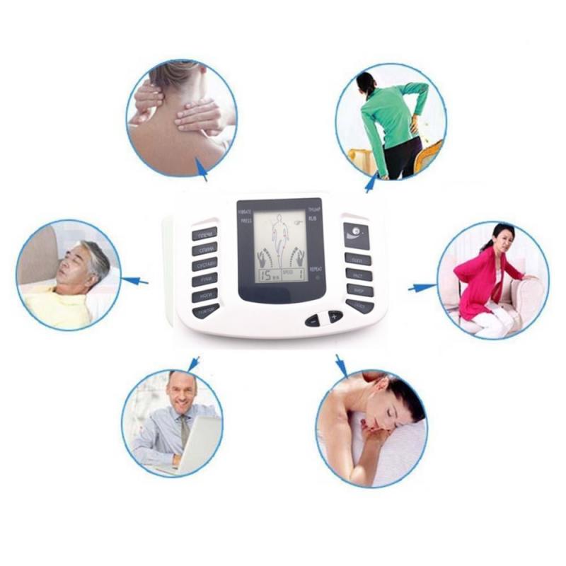 Slimming Pad Acupuncture Therapy Foot Neck Back Relaxing Health Care Massage Machine Device Electric Body Tens Muscle Massager
