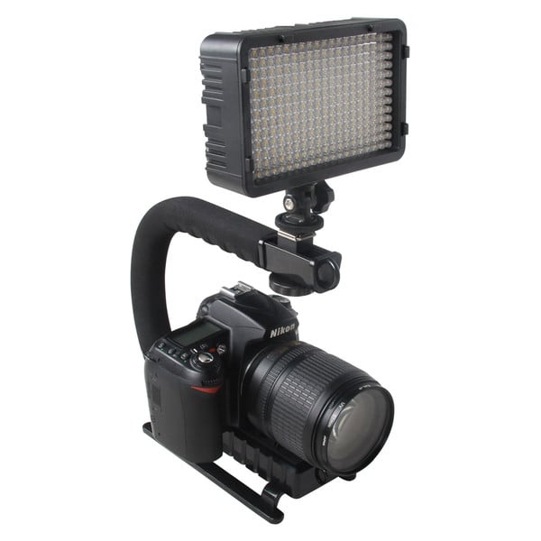 HOT C Shaped Holder Grip Video Handheld Stabilizer for DSLR Nikon Canon Sony Camera and Light Portable SLR Steadicam for Gopro