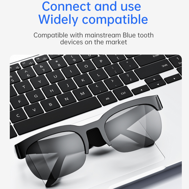 Oneplus Smart Bluetooth Glasses 2-in-1 Stereo AI Translation Touch Ultra Long Battery Life Glasses Headphones Listen To Music