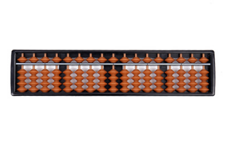 5-bead brown plastic abacus abacus abacus mental abacus abacus kindergarten abacus training practice abacus