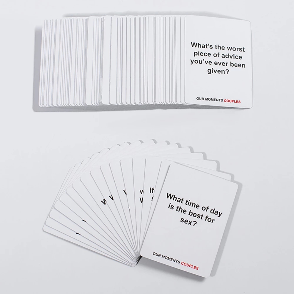 Thought Provoking Conversation Erotic Games for Great Relationships Fun Cards Game for Couples Adult Sexy Game Sex Toys