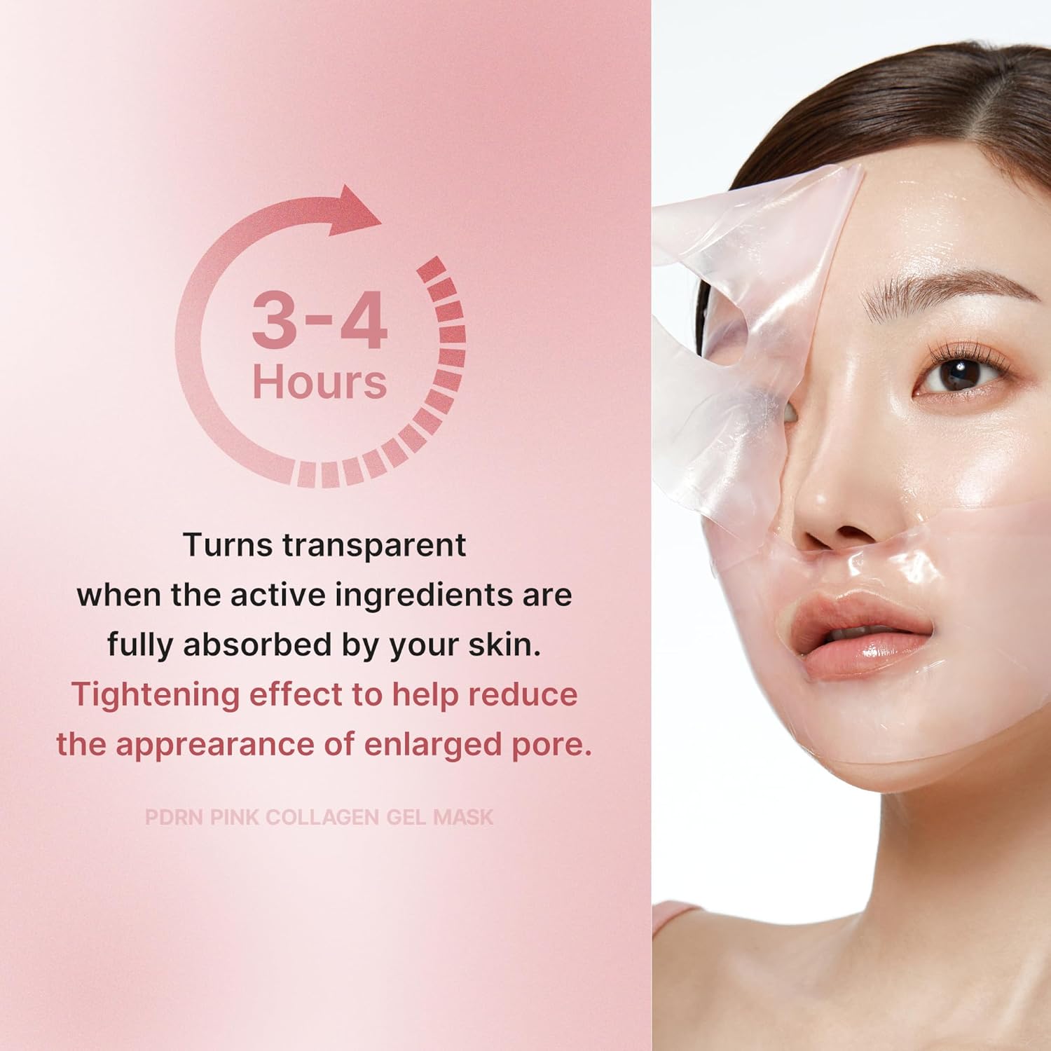medicube Salmon DNA PDRN pink collagen jelly gel mask | overnight face mask for glass glow skin- elasticity, hydrating, firming and moisturizing | kor