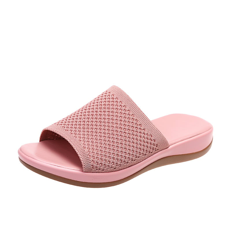 Women Sandals New Summer Sandals Shoes Women Heels Sandals Breathable Mesh Slipper Wedges Chaussure Femme Summer Flip Flops