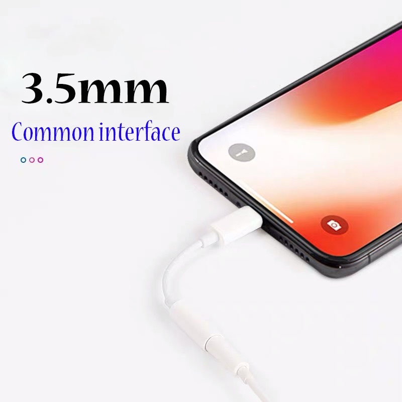For IPhone To 3.5 Mm Headphone Jack Adapter for IPhone 7 & 7 Plus iphone 8 &8 Plus iphone X XR XS Max