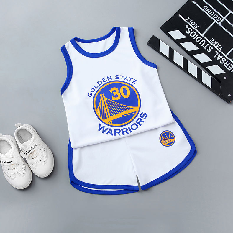 children's basketball clothing 2-9 Years Children Girls Boys Vest + Shorts Summer Basketball Sports Suit