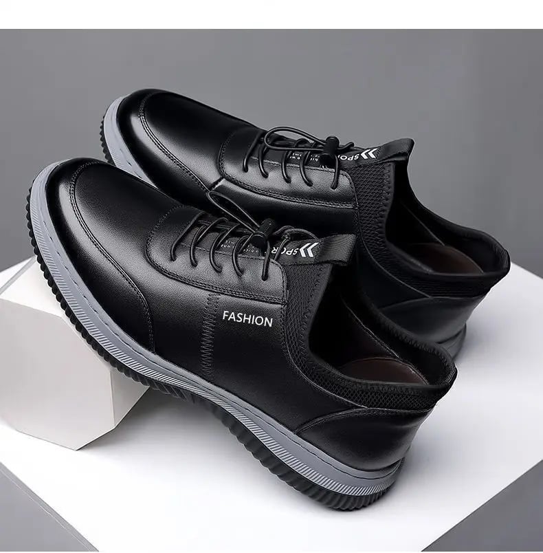 casual leather shoes men's outdoor hiking mountaineering boots luxury formal men's wedding shoes
