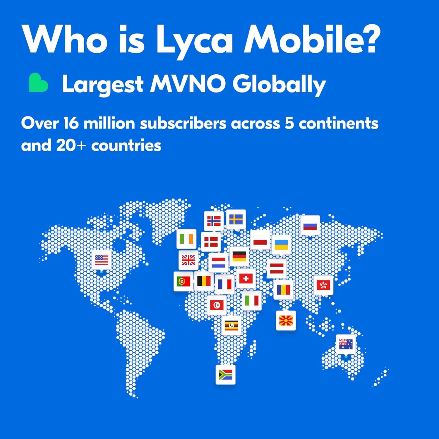 Lyca Mobile USA Prepaid 5G/4G SIM Card | $23 Plan | Unlimited Talk, Text & Data | 8GB High Speed Data (8GB Hotspot) | 30 Days