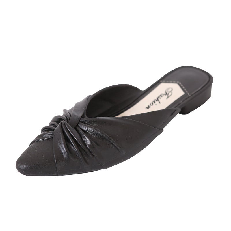 New Fashion Half Slippers for Women Outwear Foreign Trade Slippers Cross border E-commerce Plastic Women's Shoes Fashion Fa