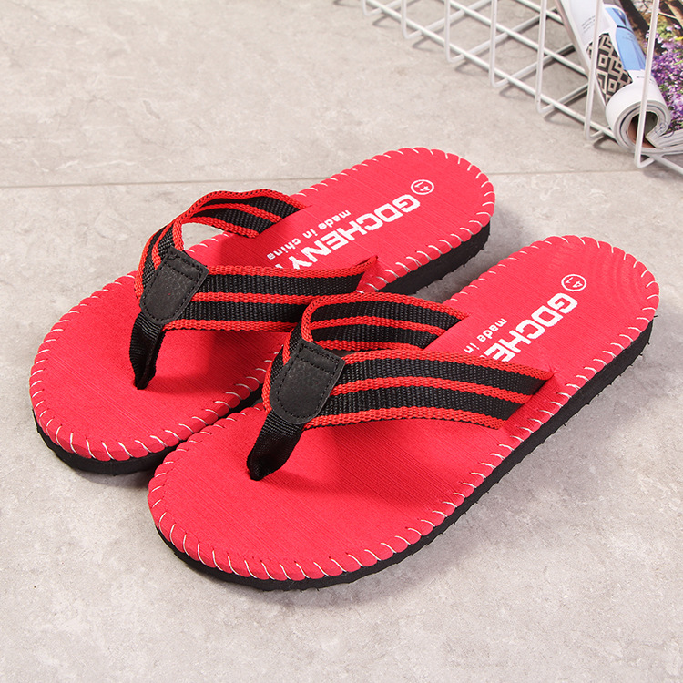 Summer casual and minimalist beach flip flops, Korean version, fashionable and trendy indoor and outdoor flip flops