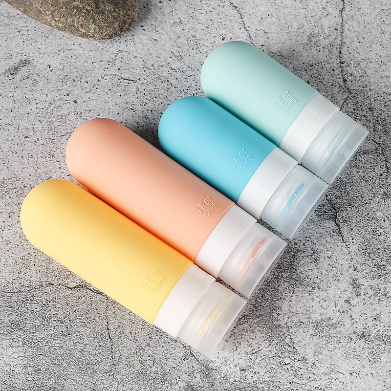 16pcs storage bottle travel suit shampoo cosmetics lotion separate bottle silica gel separate bottle