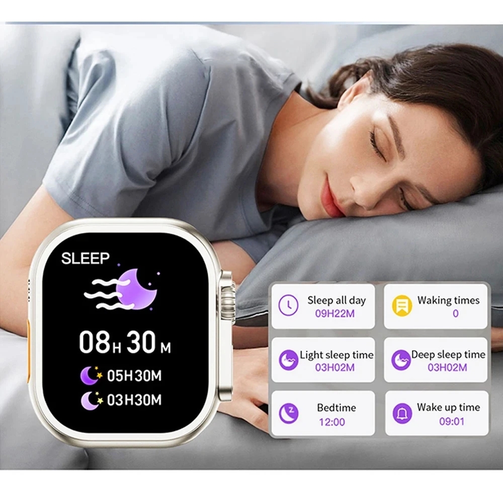 C900Ultra Smartwatch 2023 New Watch 8 Ultra Series 8 Ultra Men Women Bluetooth Call Waterproof Wireless Charging Smart Watch