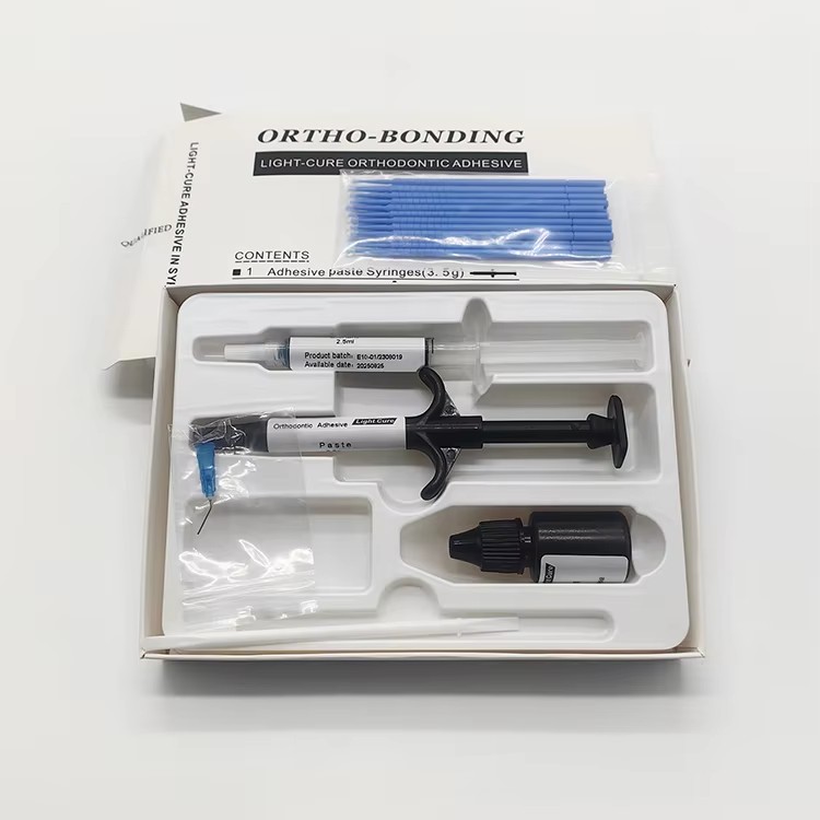 1PC English Version Dental Enamel Adhesive Chemical Curing Light Curing Adhesive