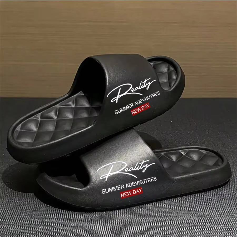 Summer innovative design EVA men's shoes, soft and lightweight home slippers, suitable for indoor and outdoor leisure activities